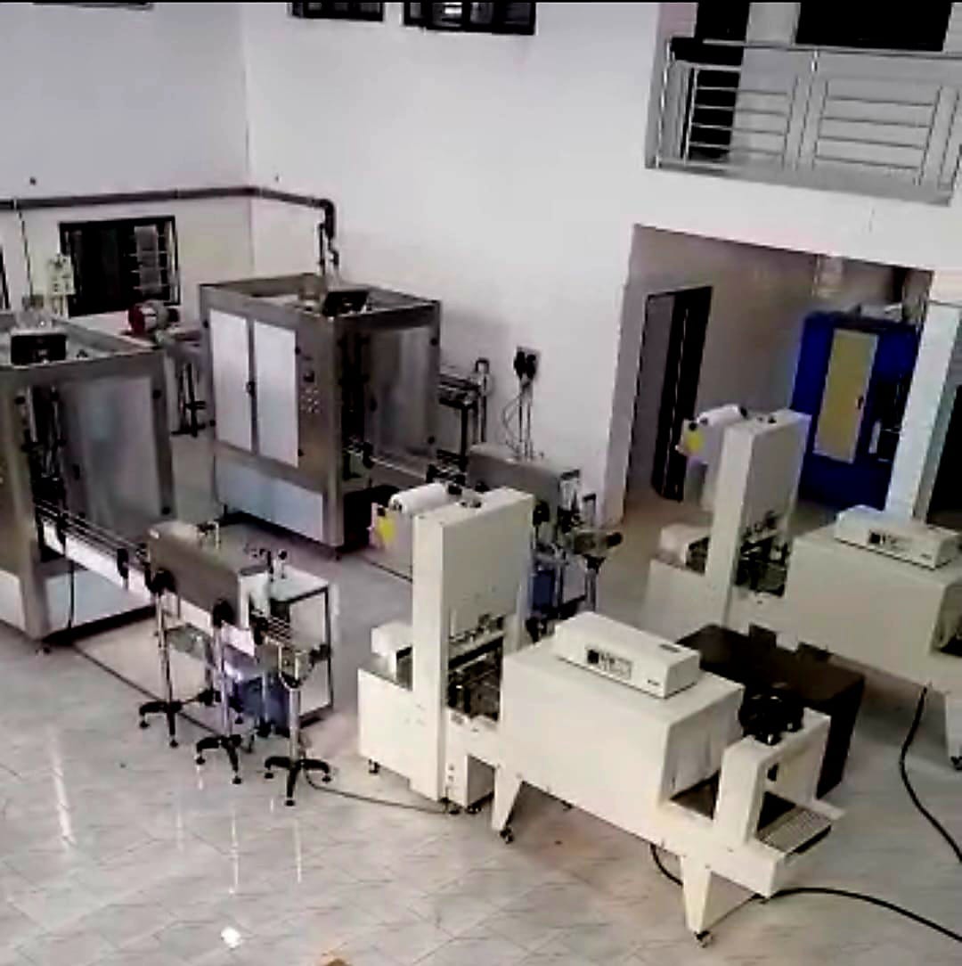 Bottled water production line